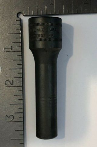 Vintage 2004 Snap - On Simmlm100 Deep Impact Socket 1/2 " Drive 6 Point Made In Usa