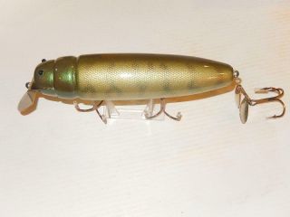 Giant Beetle Home Made Fishing Lure 13 " From Lip To Tail Hook