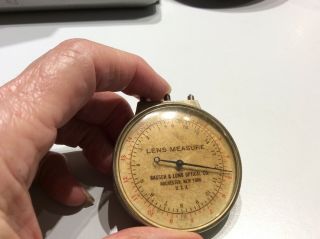 Vintage Bausch & Lomb Optical Co.  Lens Measure