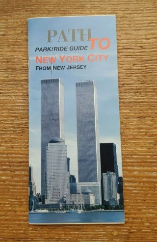 World Trade Center Path Port Authority Of York Jersey Guide 1995