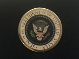 Ronald Reagan Vintage Presidential Seal Stick Pin