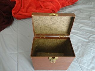 Vintage 45 Record Carrying Case/storage Box