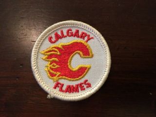 Vintage 70s 80s Calgary Flames Hockey Patch Nhl