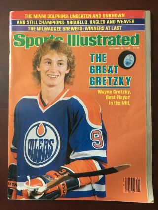 Sports Illustrated - 10/12/1981 - Wayne Gretzky (edmonton Oilers)