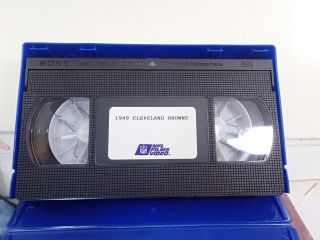 1949 Cleveland Browns Highlights Vhs Video Tape