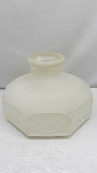 Antique Aladdin 301 Oil Lamp Shade 10 " Fitter 1920