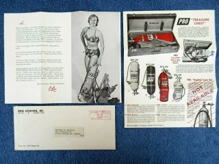 Vintage Scuba Circa 1960 Rose Aviation Pro Regulator Tank Package Mail Order
