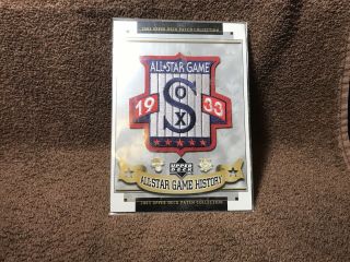 2003 Upper Deck 1933 Chicago White Sox All Star Game Patch,  Nrmt