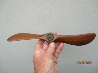 An Antique Mahogany Propeller From Aeroplane Model C1920s