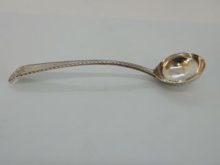 George Iii Solid Silver Feather Edge Cream Ladle,  London 1771.  John Lambe
