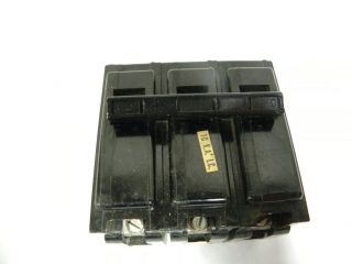Vintage ITE Type EQ - P 3 Pole 30 Amp 240 VAC Circuit Breaker (A3) 2