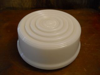 A Vintage Milk Glass Shade For A Flush Mount Ceiling Light 6 - 7/8 " Fitter