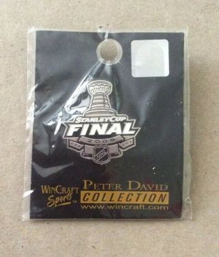 Nhl Stanley Cup Final 2009 Ice Hockey Pin Badge