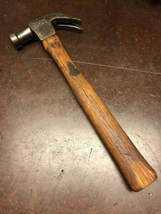 Vintage True Temper Falls City No.  116 16oz Claw Hammer Usa Tool
