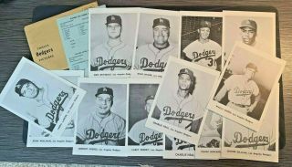 Dodgers Photos Vintage 1950 