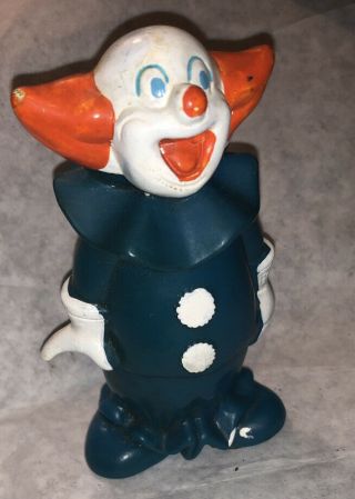 Vintage Bozo The Clown Wind Up Toy Capital Records