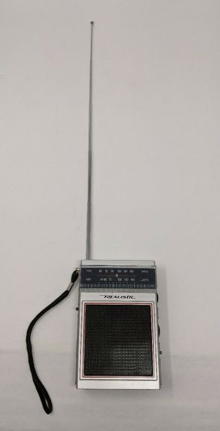 Realistic Model 12 - 719 AM/FM Transistor Radio Vintage Radio Shack 2