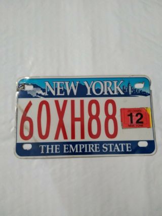 York Atv License Plate