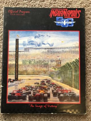 1985 Indy 500 Program - 69th Running Indianapolis 500 Mile Race