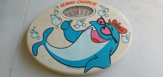 Vintage 1972 Charlie The Tuna Bathroom Scale Sorry Charlie Star Kist
