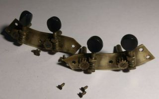 Antique 4/4 Violin Geared Machine Pegs,