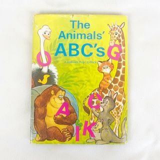 Vintage 1970s Hallmark The Animals Abc 