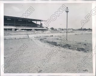 1944 Hollywood Park Race Track By North American Aviation Press Photo