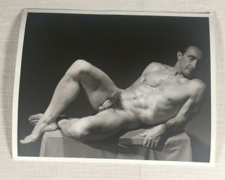 Vintage Male Nude,  Bodybuilding,  Physique,  Eddie Williams,  Mr.  Colorado,  Wpg 4x5
