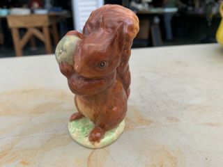 Vintage Squirrel Nutkin Figurine Beatrix Potter 