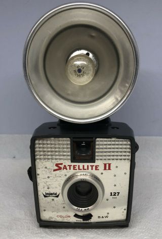 Vintage Imperial Satellite 127 Camera With Imperial Ii Flash