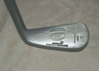 Antique Vintage Hickory Shaft Golf Club 2 Iron By Tom Stewart - St Andrews