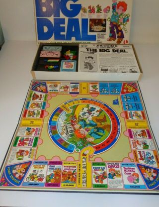 Vintage 1977 Lakeside The Big Deal Chance Of A Lifetime Board Game