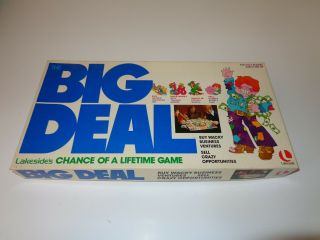 Vintage 1977 Lakeside The Big Deal Chance Of A Lifetime Board Game 3