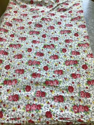 Vintage Floral Duvet Cover Full Size,  100 Cotton Rose Print