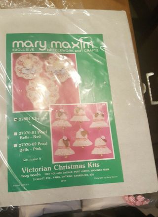 Vintage Mary Maxim Cherubs Kit 27854