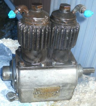 Antique Kellogg Model 42 Air Compressor Pump 1919 Steam Punk Rat Rod
