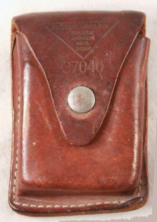 Vintage Forestry Suppliers Inc.  Leather Pouch For Compass Or ?