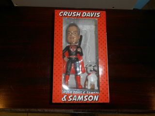 Mlb Baltimore Orioles Chris Crush Davis With Samsom Bobblehead Doll