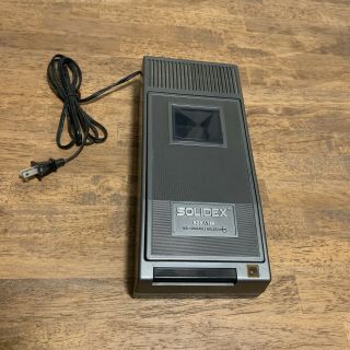 Solidex Vhs Video Tape Rewinder Model 828 Vintage