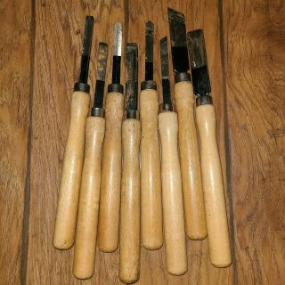 Antique Wood Lathe Carving Tools