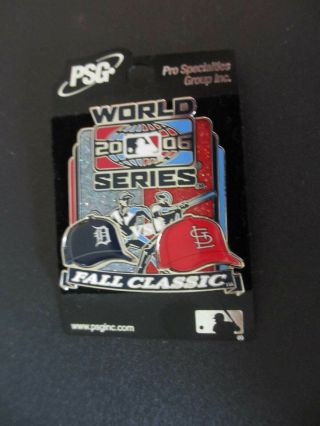 2006 Detroit Tigers Vs St.  Louis Cardinals World Series Lapel Pin