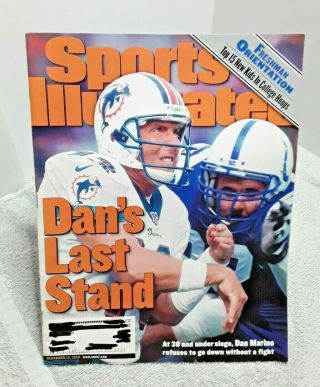Sports Illustrated December 13 1999 Dan Marino Miami Dolphins