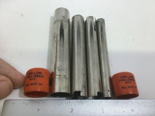Vintage Hpc Sut 14 Hollow Brass Lock Cylinder Follower Kit Set Rekeying Tool