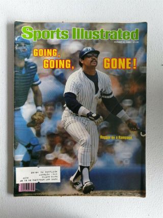 Sports Illustrated August 4,  1980 - Reggie Jackson - Nadia Comaneci - Olympics