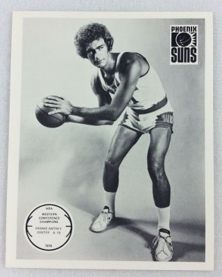 Nba 1976 Phoenix Suns Western Conference Champs Team Issue Photo - Dennis Awtrey