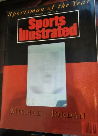 Sports Illustrated December 23,  1991 - Michael Jordan Sportsman Of The Year Cover