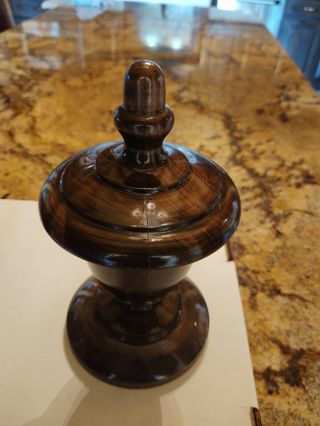 Wood Carved Finials Architectural hardwood 8 1/2 