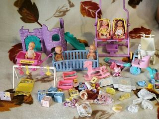 Vintage Barbie Babies Nursery Set 1998 - 2005