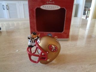 1998 Hallmark Keepsake San Francisco 49ers Christmas Ornament - Nfl Football