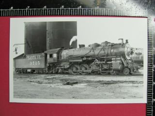 Photo Of Atchison Topeka & Santa Fe Railroad 4 - 8 - 2 Locomotive 3715 El Paso Tx